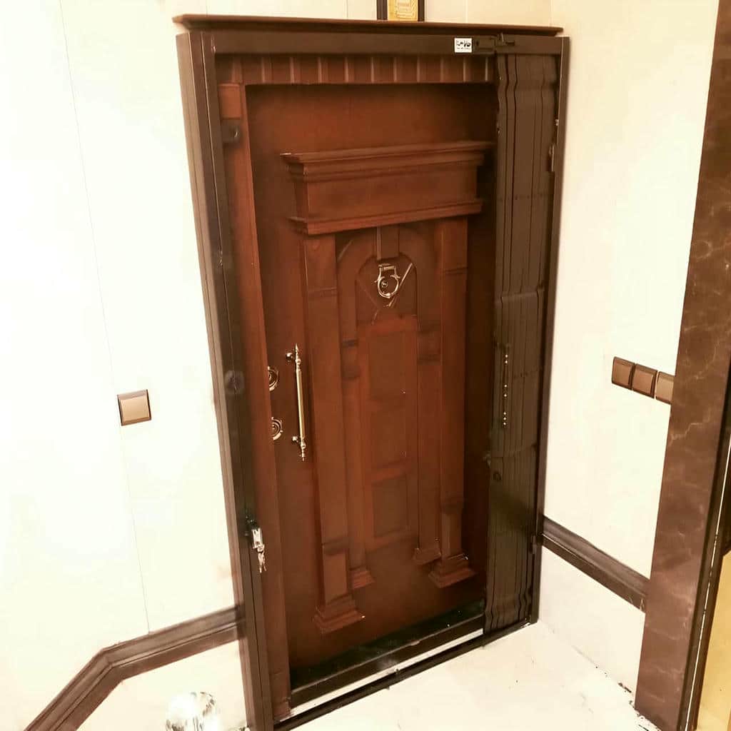 قیمت درب آکاردئونی آهنی ساختار ریلی در یاسوج