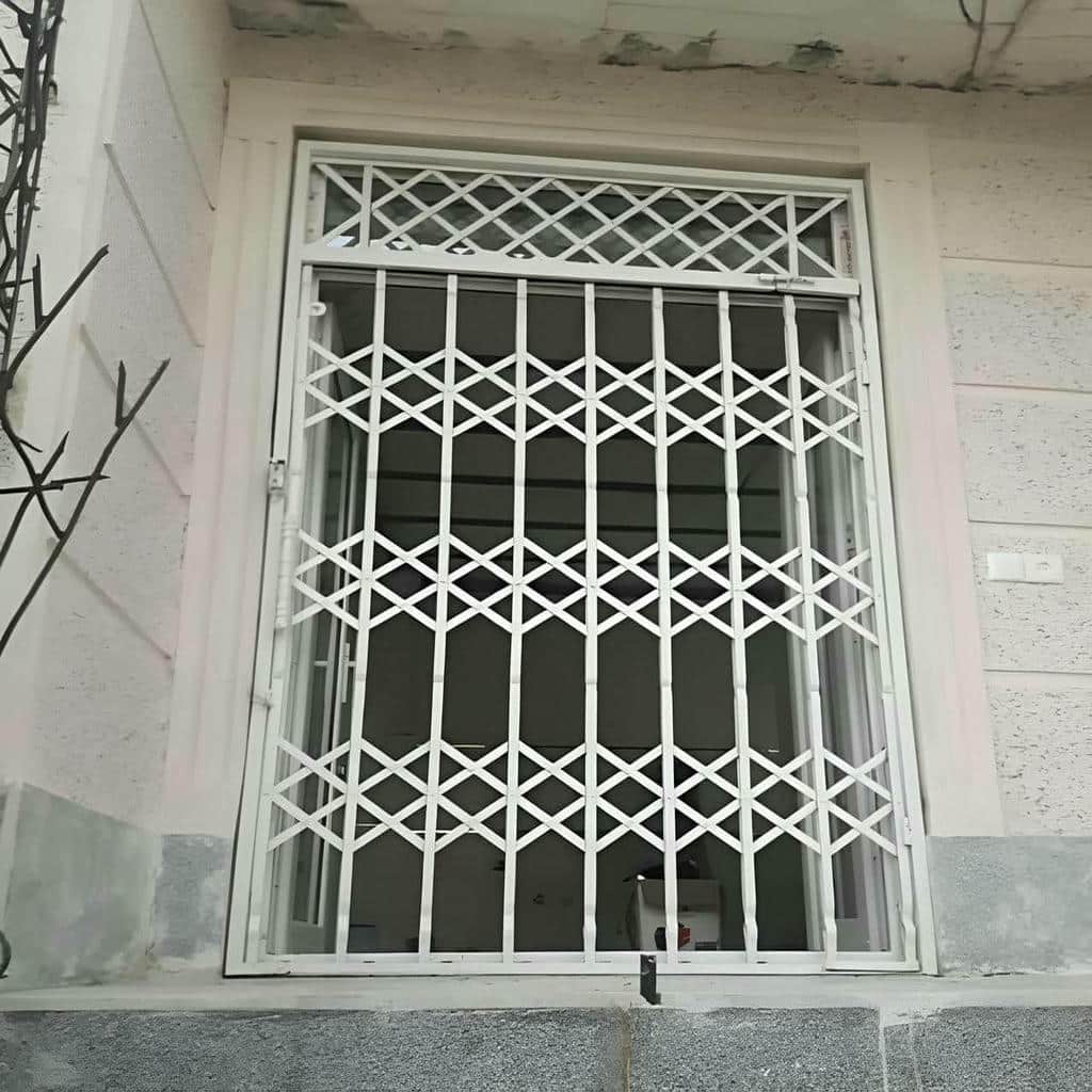 خرید درب آکاردئونی آهنی ساخت سفارشی در چابهار