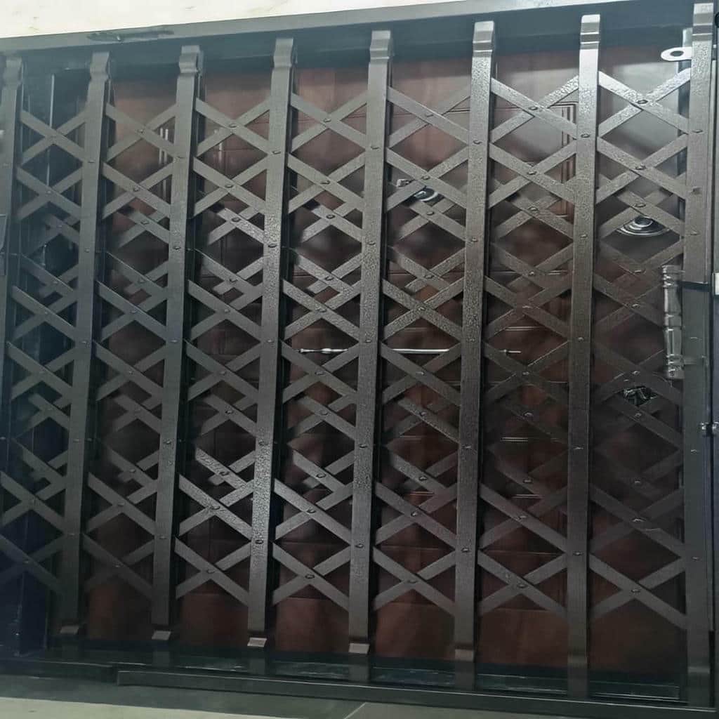 فروش درب آکاردئونی آهنی قفل کتابی مخفی در ایرانشهر