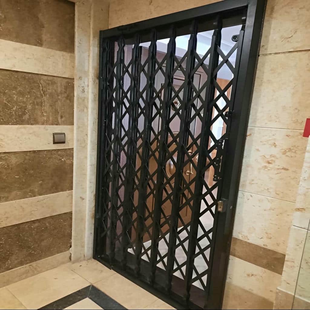 کارخانه درب آکاردئونی آهنی قفل کتابی مخفی در شهریار