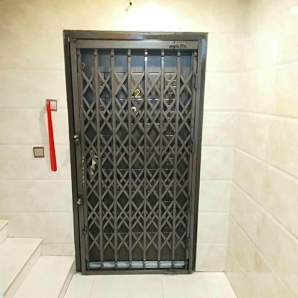 قیمت درب آکاردئونی آهنی ساختار ریلی در سقز