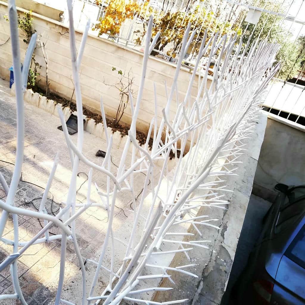 نصب حفاظ شاخ گوزنی رنگ الکترواستاتیک در اهواز