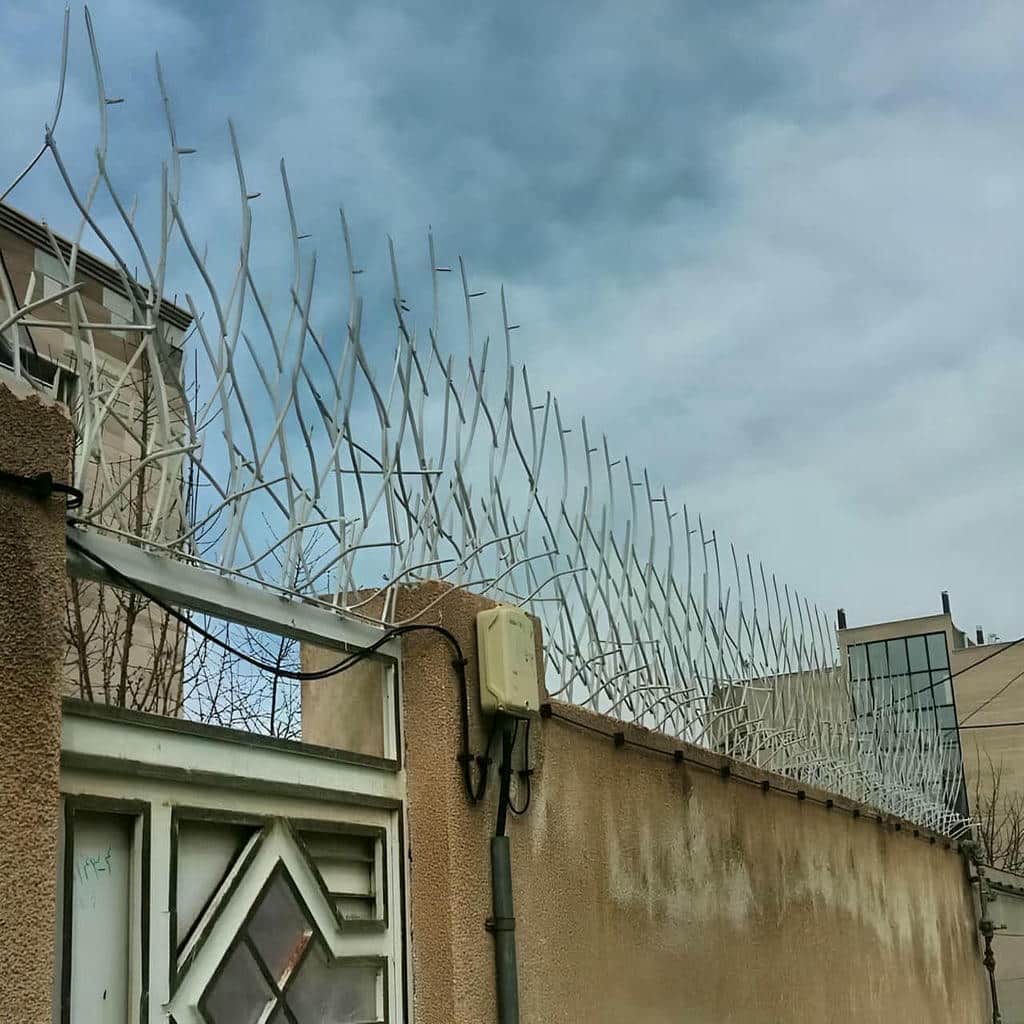 نصب حفاظ شاخ گوزنی مقاوم در بومهن