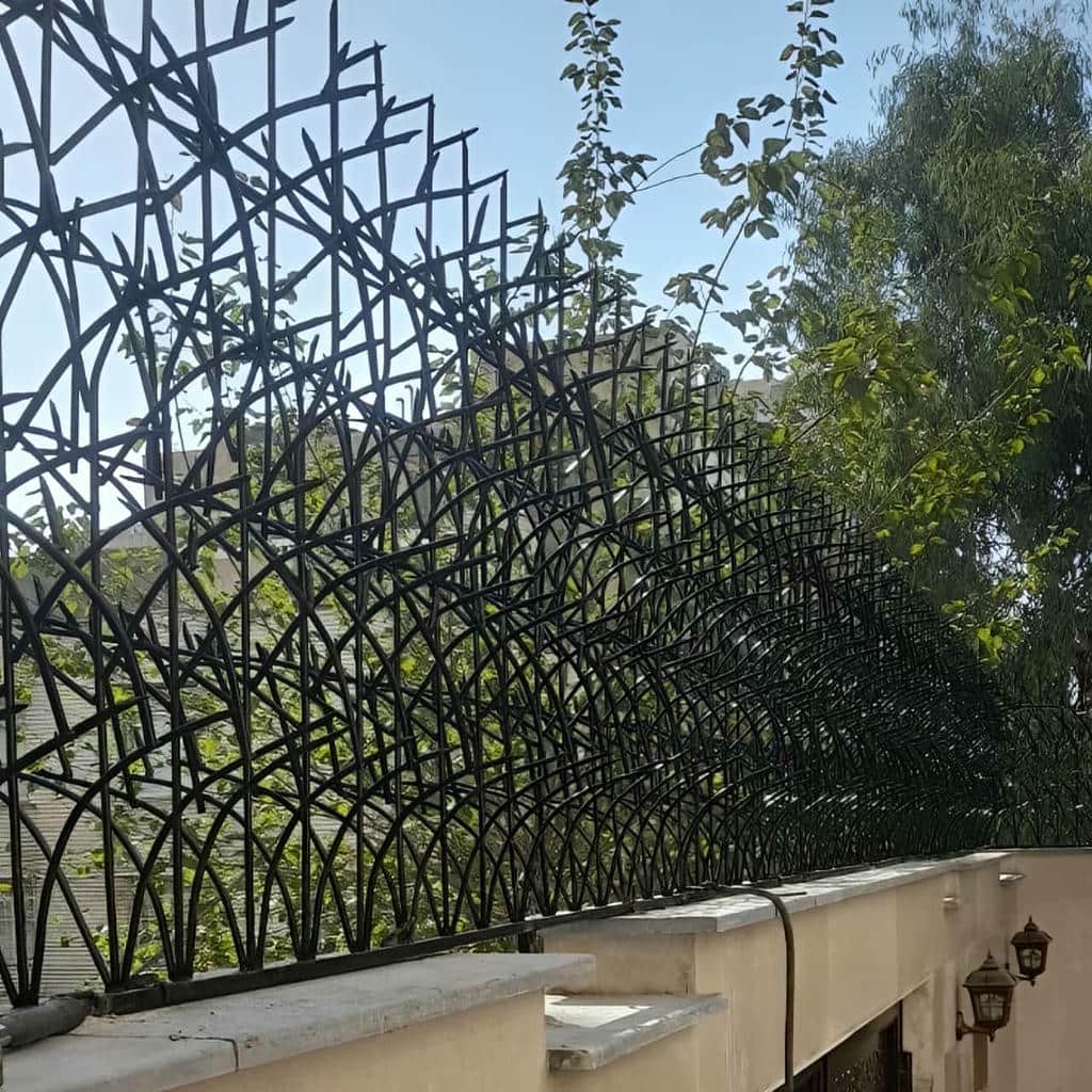 حفاظ شاخ گوزنی با پوشش ضدزنگ در نسیم شهر
