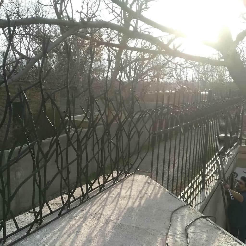 نصب حفاظ شاخ گوزنی مهاربندی دقیق در گرگان