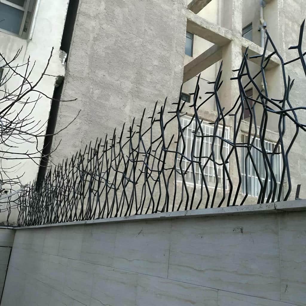 3. نصب حفاظ شاخ گوزنی با پوشش ضدزنگ در نظرآباد