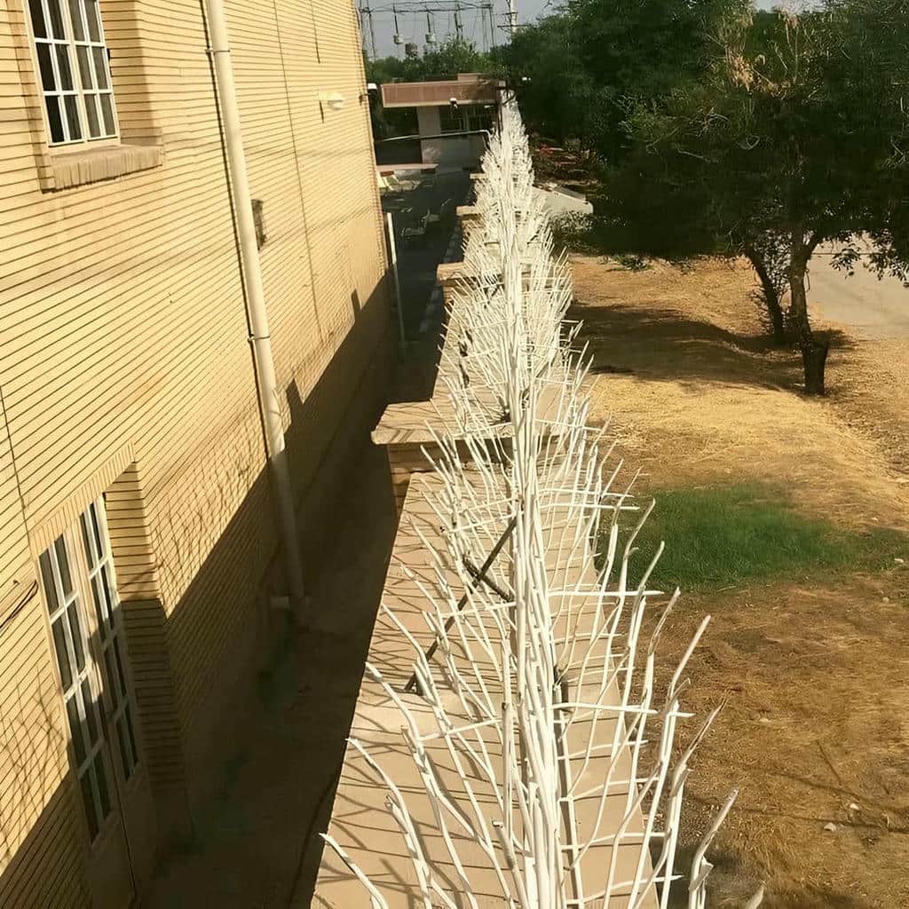 نصب حفاظ شاخ گوزنی رنگ الکترواستاتیک در ایلام
