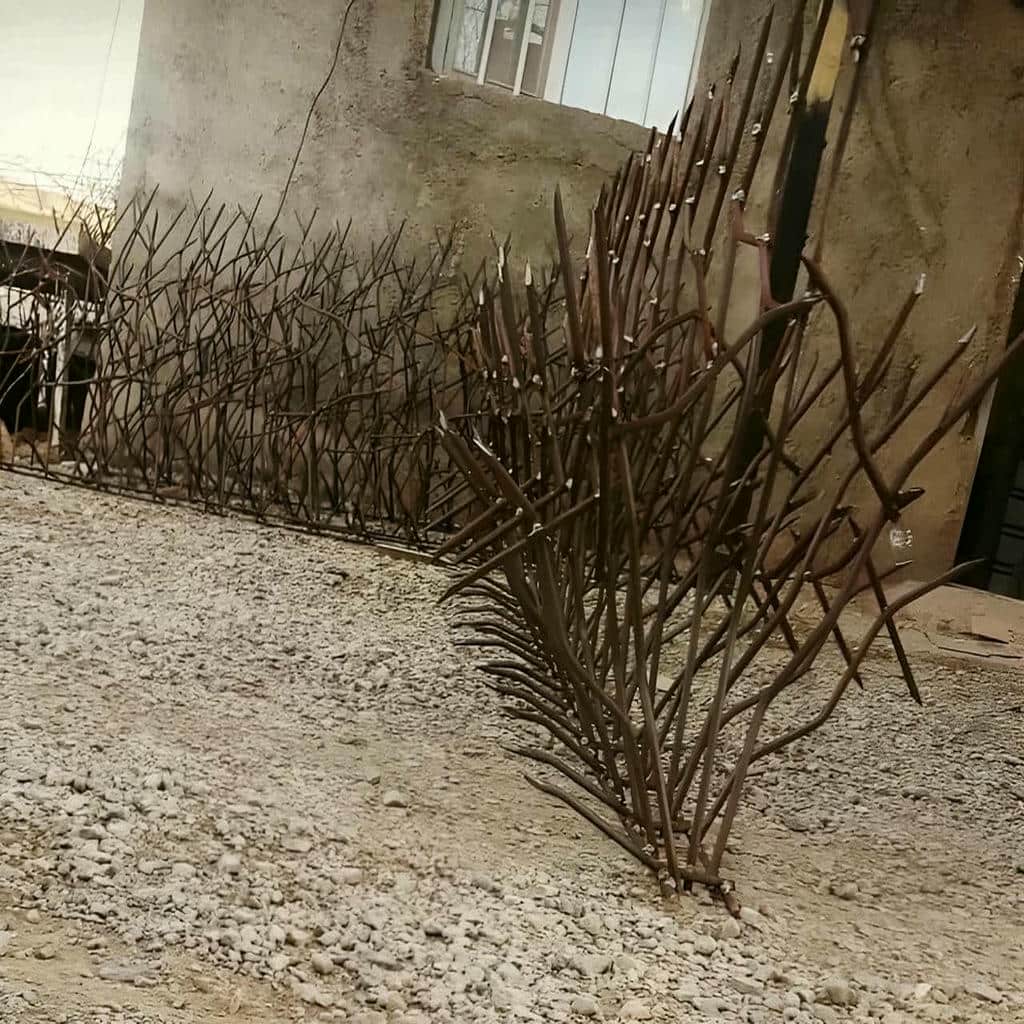 نصب حفاظ شاخ گوزنی ضدزنگ در پرند