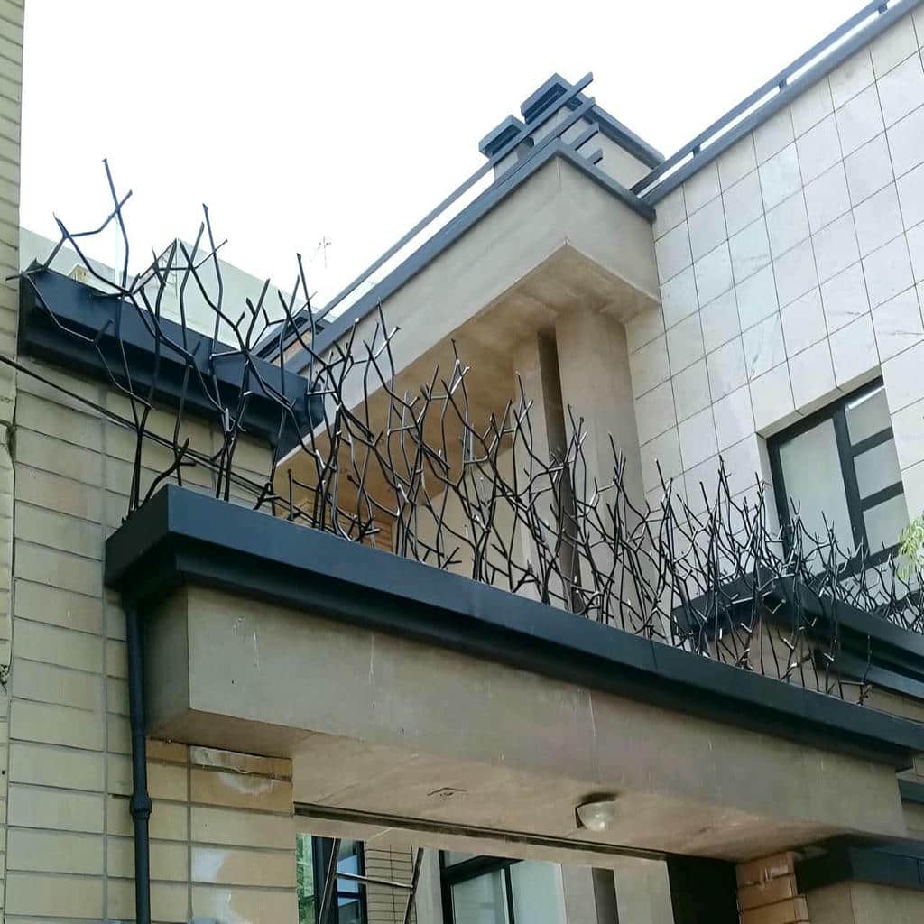 نصب حفاظ شاخ گوزنی با یراق تقویت شده در سمنان
