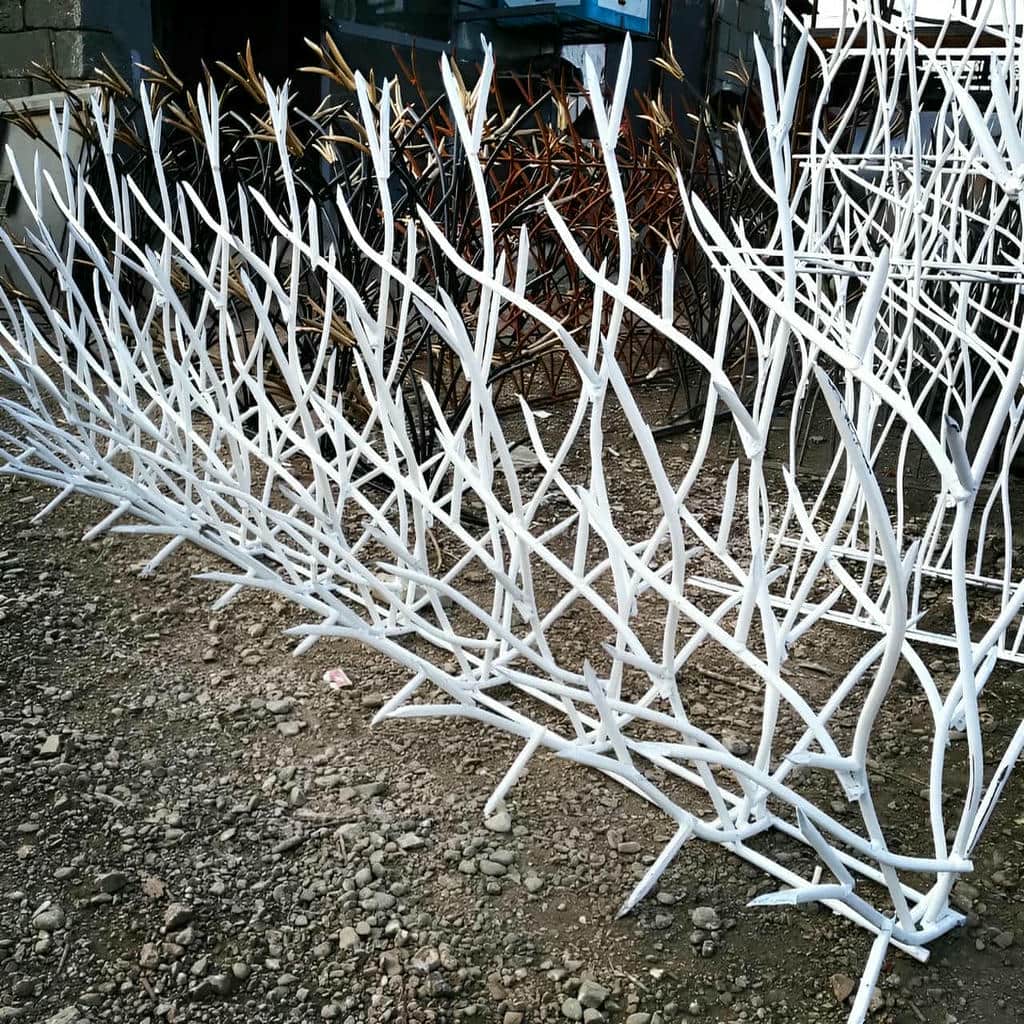 کارخانه حفاظ شاخ گوزنی فولادی در طالقان