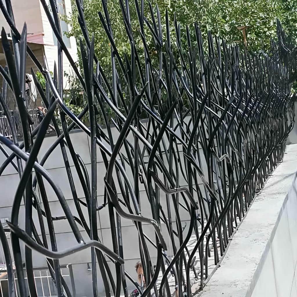 نصب حفاظ شاخ گوزنی ارتفاع استاندارد در خرم آباد