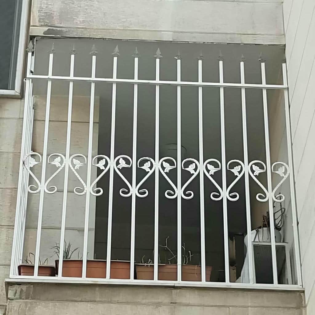 خرید حفاظ پنجره فلزی مینیمال ساده در آمل