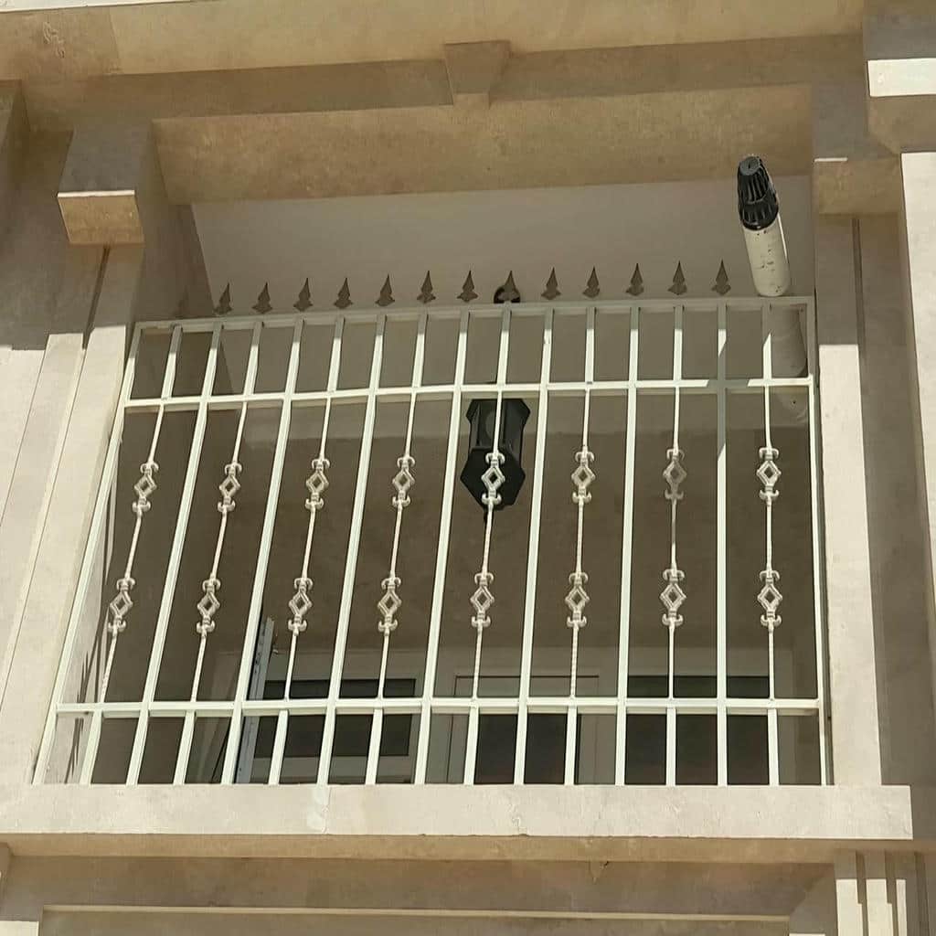 کارخانه حفاظ پنجره فلزی رنگ کوره ای در کرمانشاه