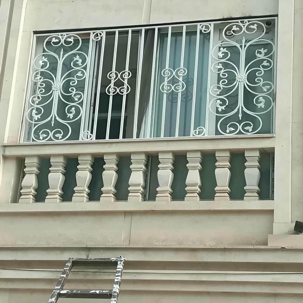 کارخانه حفاظ پنجره فلزی رنگ کوره ای در شیراز