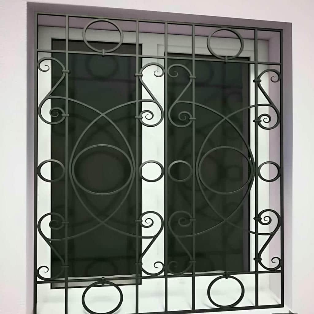 خرید حفاظ پنجره فلزی مینیمال ساده در سنندج