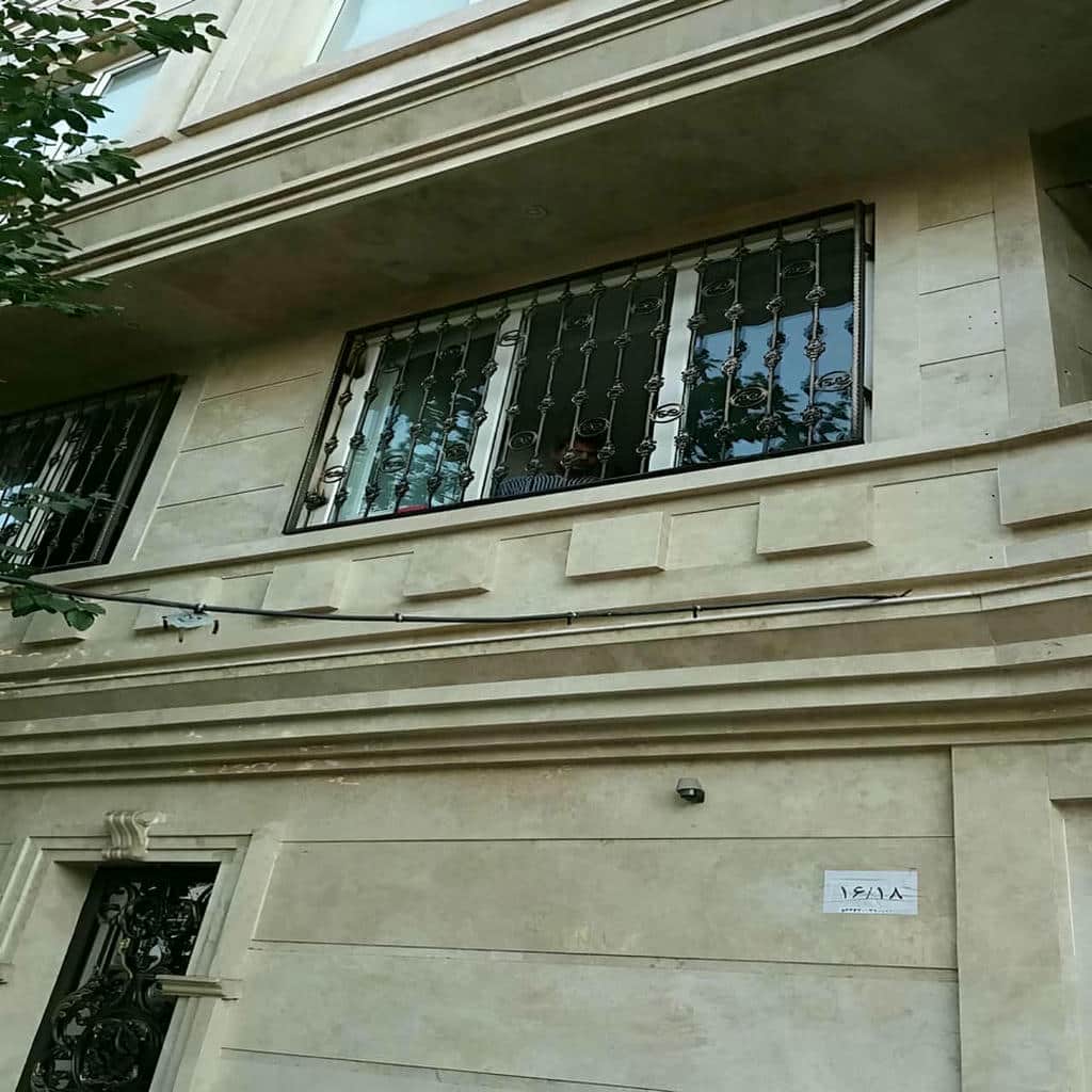 خرید حفاظ پنجره فلزی مینیمال ساده در ایلام
