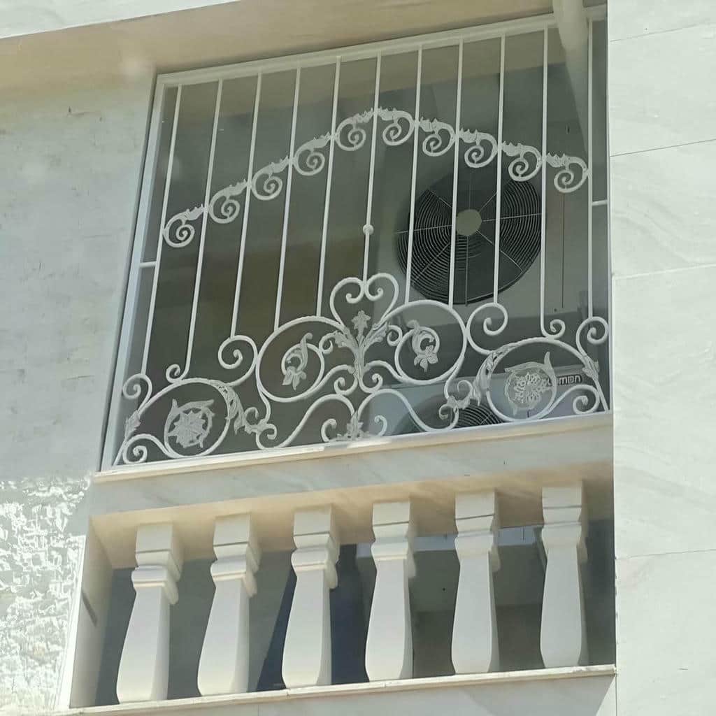 خرید حفاظ پنجره فلزی پروفیل استاندارد در ساوه