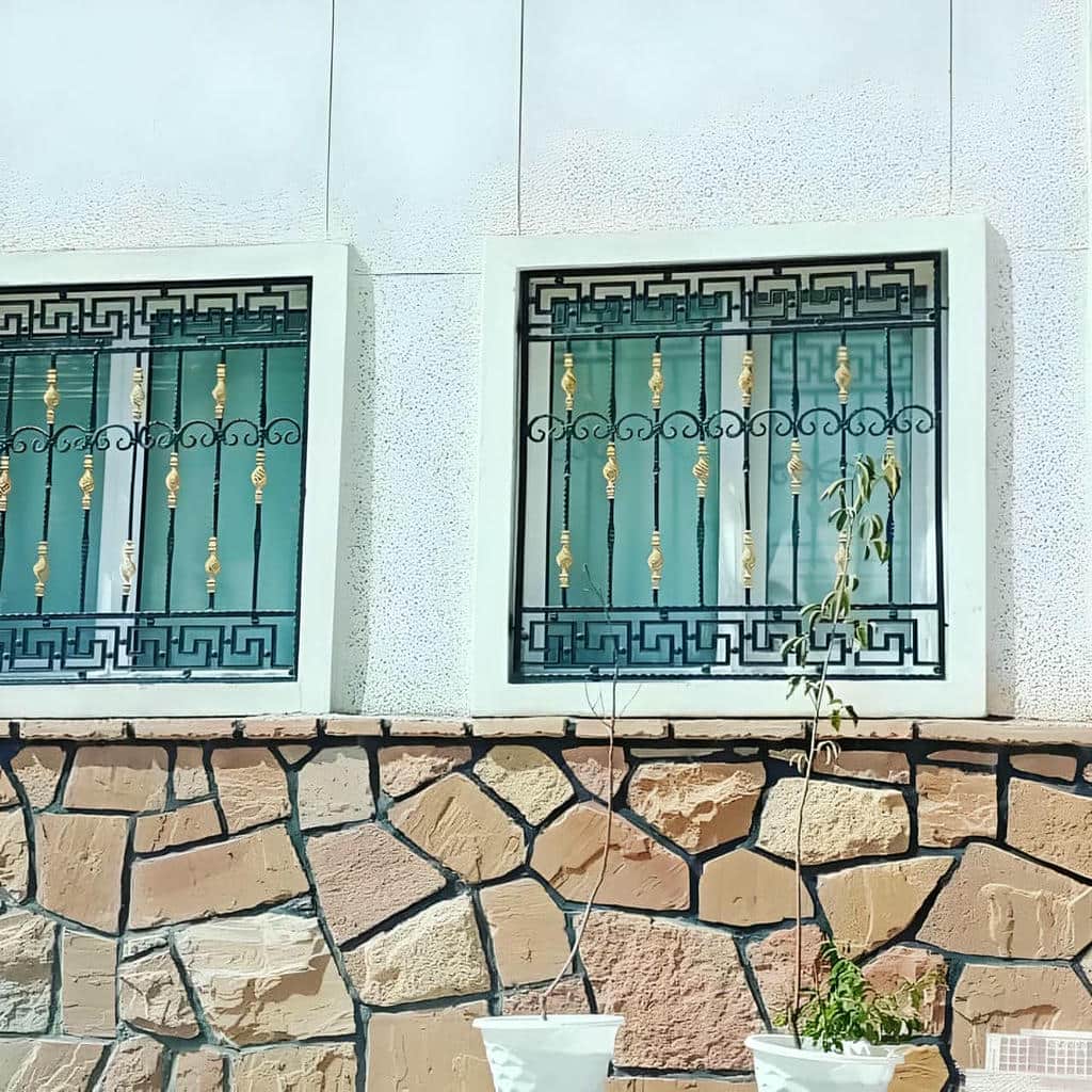 کارخانه حفاظ پنجره فلزی رنگ کوره ای در فردیس کرج