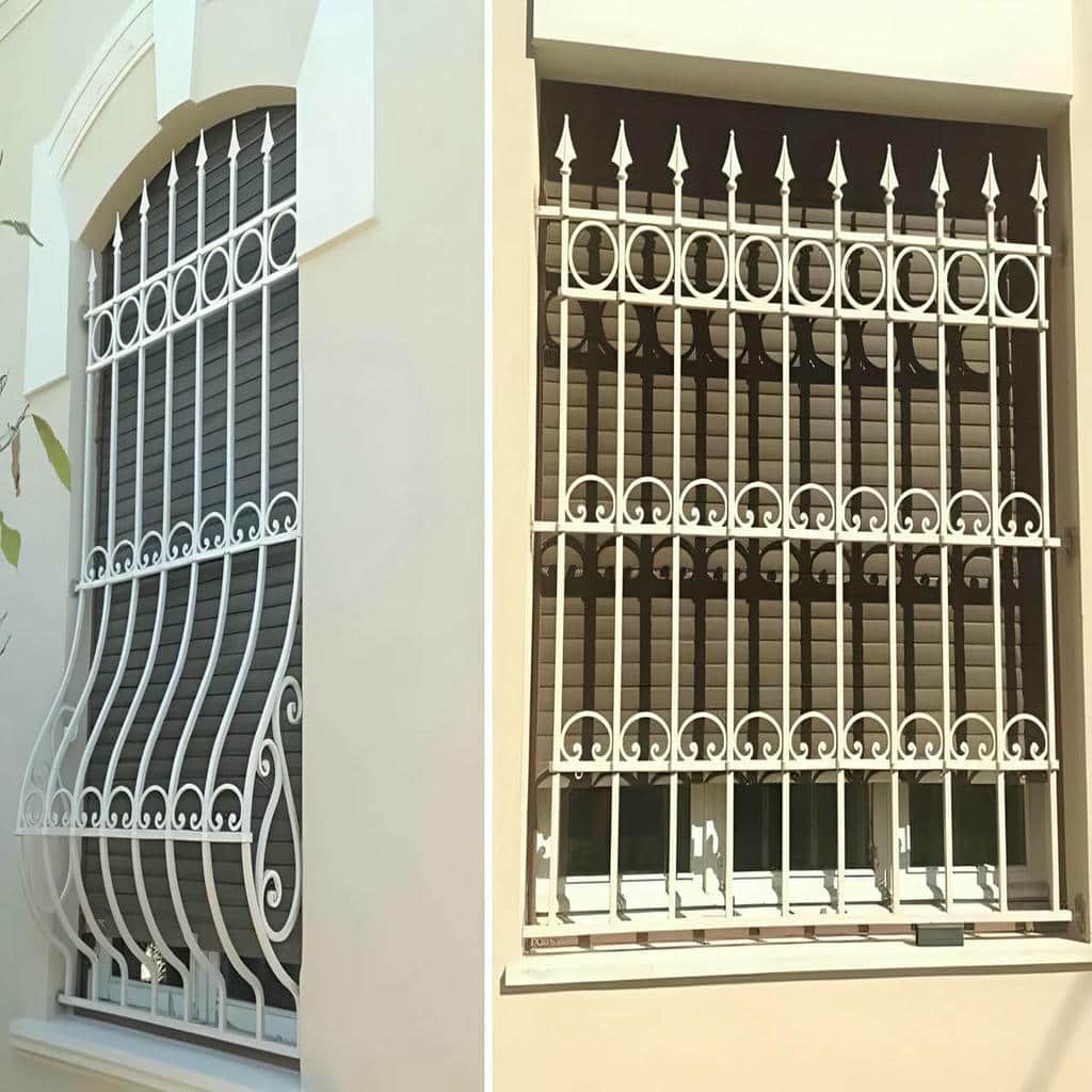قیمت حفاظ پنجره فلزی فرفورژه کلاسیک در قشم