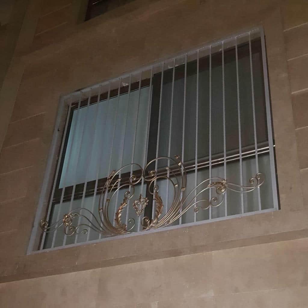 حفاظ پنجره فلزی در گنبدکاووس