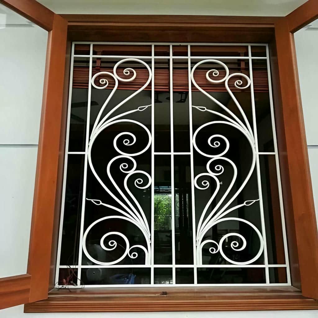 کارخانه حفاظ پنجره فلزی رنگ کوره ای در محمودآباد