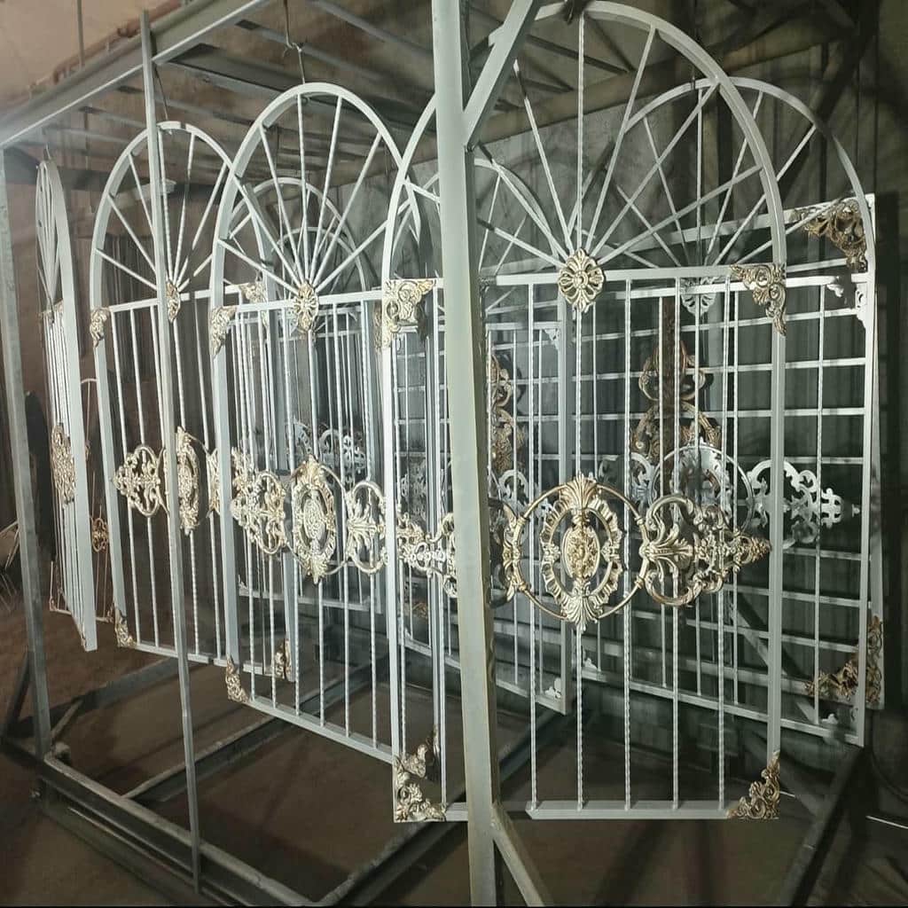 کارخانه حفاظ پنجره فلزی رنگ کوره ای در بومهن