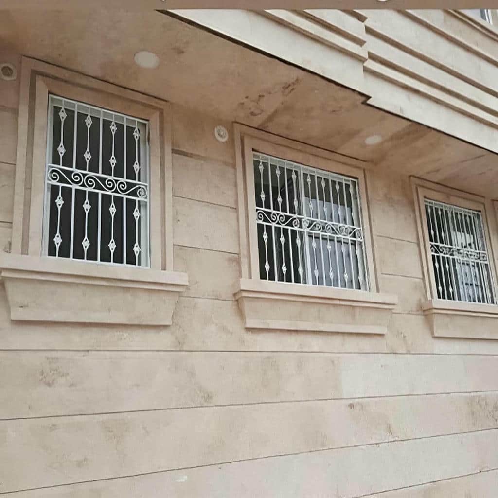 خرید حفاظ پنجره فلزی مینیمال ساده در تهران