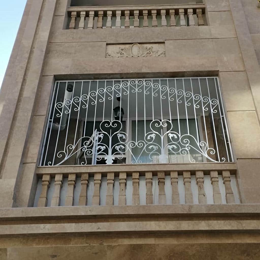 خرید حفاظ پنجره فلزی مدرن هندسی در فردیس کرج