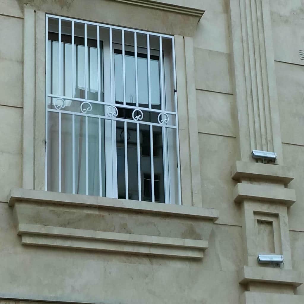 خرید حفاظ پنجره فلزی پروفیل استاندارد در یزد