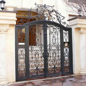 درب حیاط آهنی در مهرشهر کرج