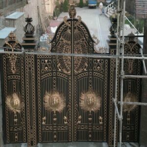 درب حیاط آهنی در کرج