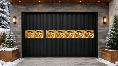 درب حیاط آهنی در گنبدکاووس