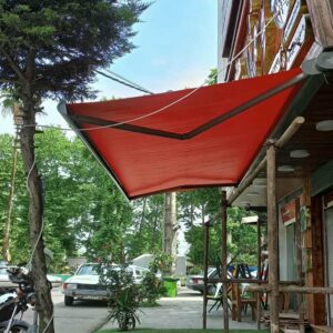 سایبان برقی در بیرجند