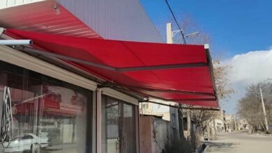 سایبان برقی در تبریز