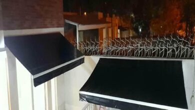 سایبان برقی در آبسرد
