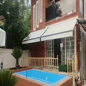 سایبان برقی در شیراز