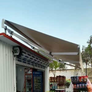 سایبان برقی در قزوین