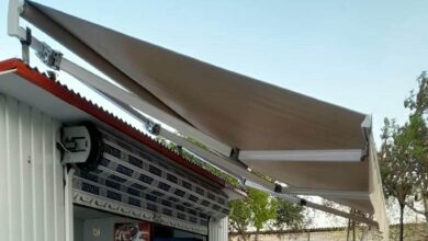 سایبان برقی در قزوین