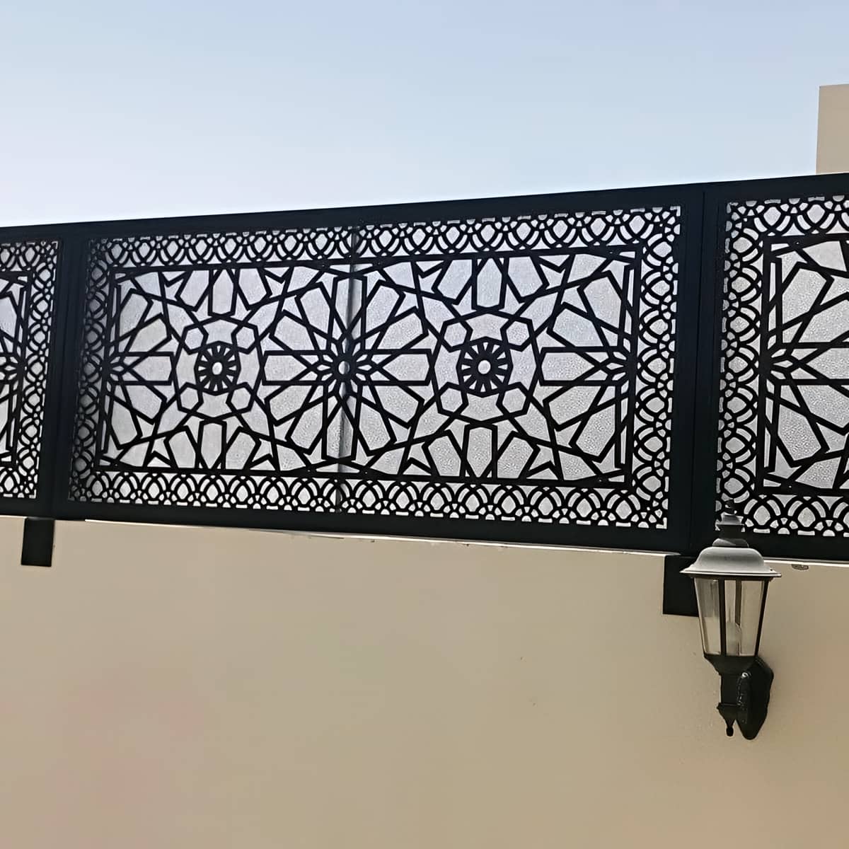 نرده سی ان سی سفارشی اختصاصی با طرح برش خورده مشتری نرده سی ان سی سفارشی اختصاصی