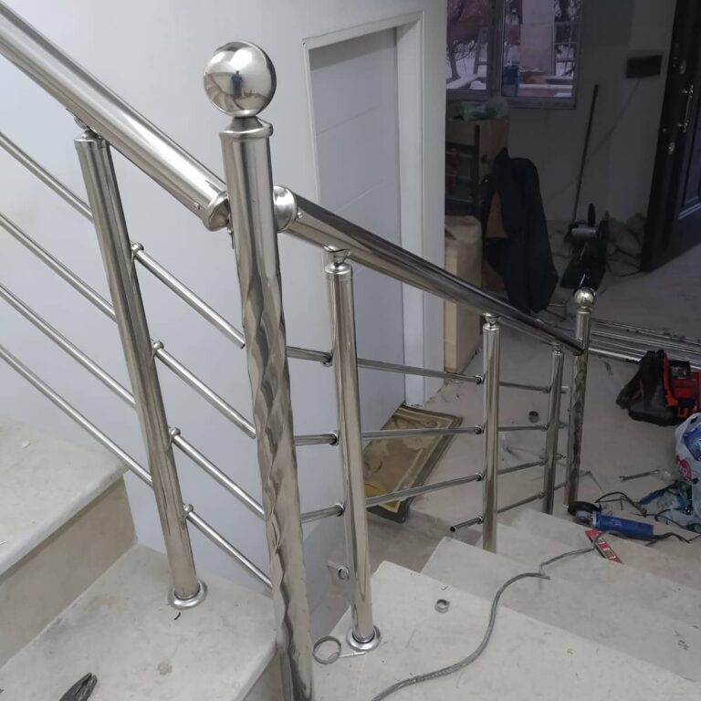 نرده استیل 304 مقاوم ضدزنگ