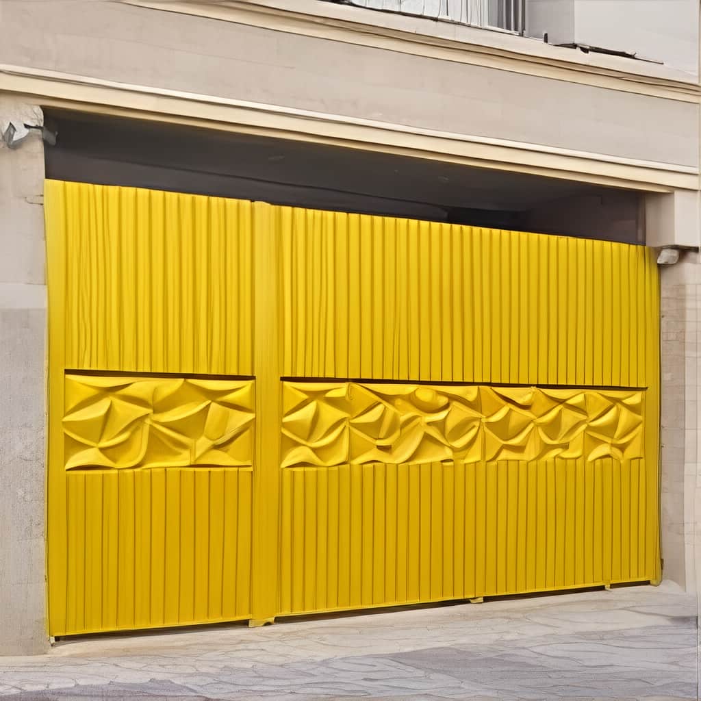 درب باغی ویلایی فرفورژه با گل‌نرده مقاوم و نصب دقیق