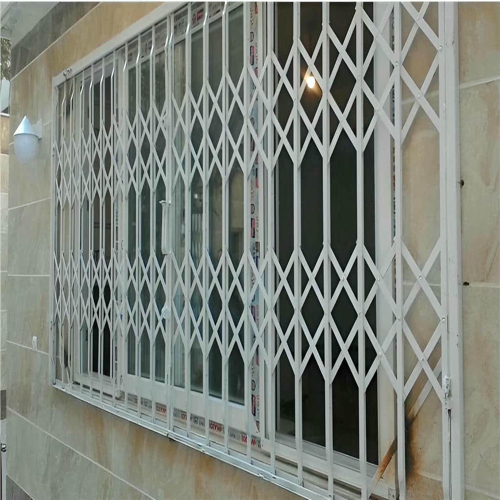 6 نمونه درب آکاردئونی ضد سرقت آپارتمان