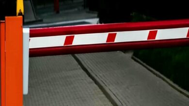 راهبند ورودی شهرک مسکونی با موتور کم صدا و پایدار