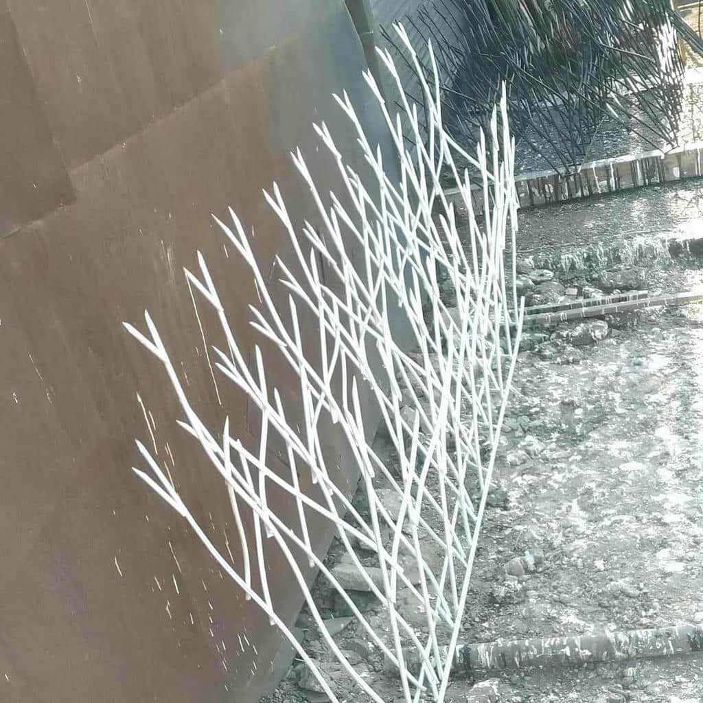ساخت حفاظ دیوار رنگ کوره ای با فلز مقاوم