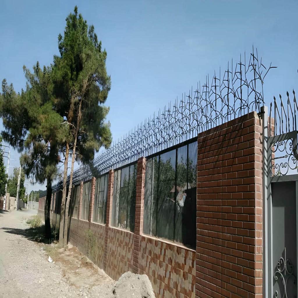 فروش حفاظ شاخ گوزنی دیوار باغ ویلا با طرح‌های متنوع