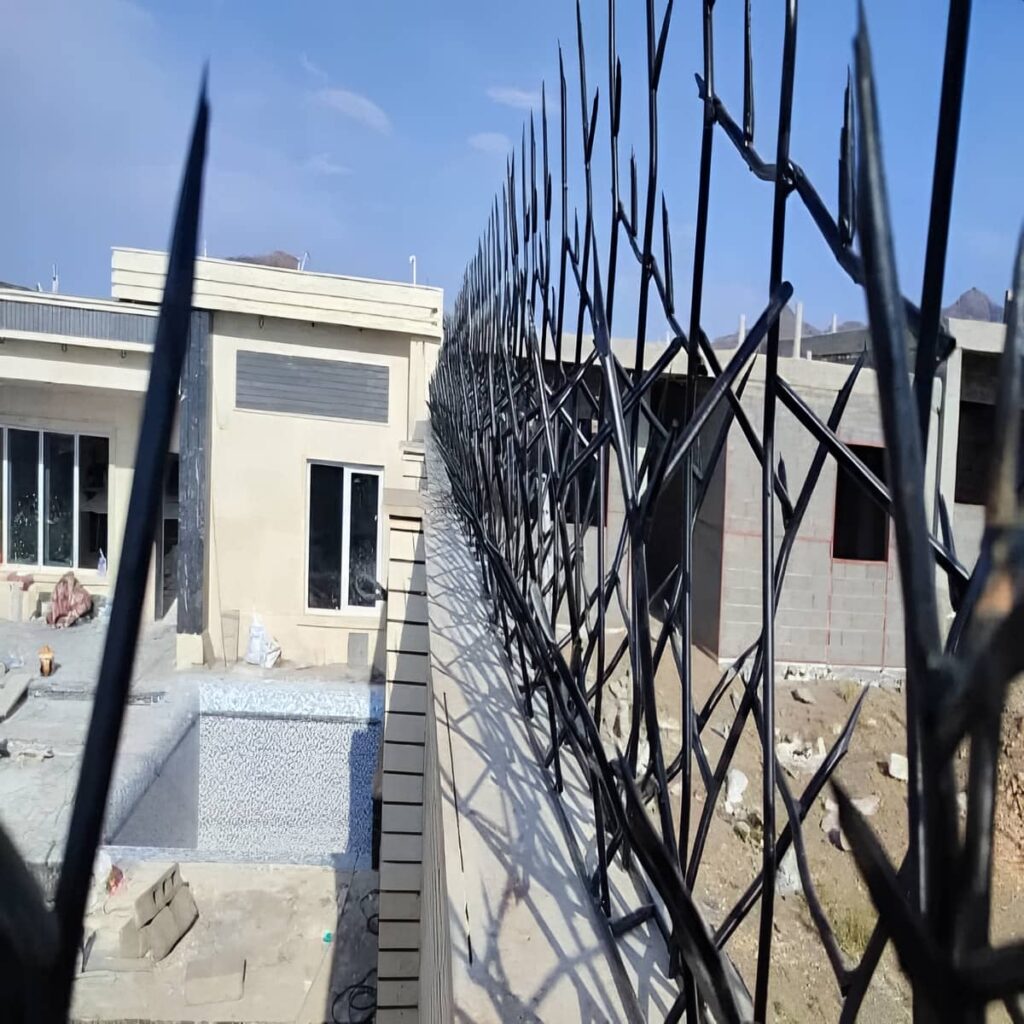 خدمات حفاظ شاخ گوزنی دیوار باغ ویلا برای محوطه ویلایی