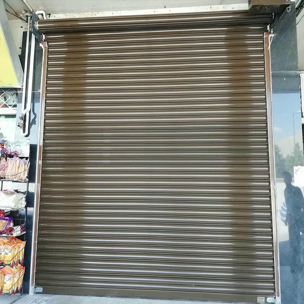 سفارش کرکره برقی فولادی سنگین با بررسی فنی دهانه