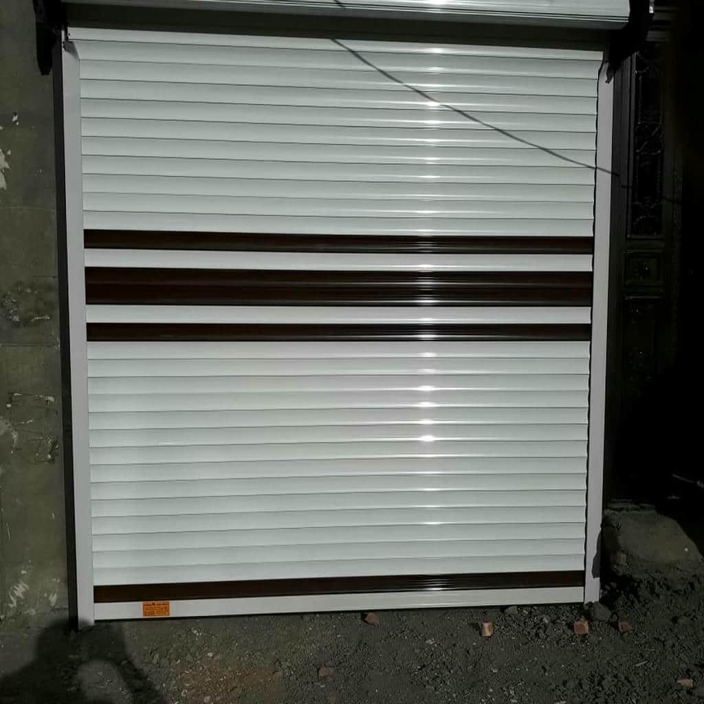 اجرای کرکره برقی فولادی سنگین با موتور صنعتی هماهنگ