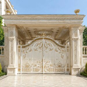 12 طرح درب پارکینگ ساده پروفیلی