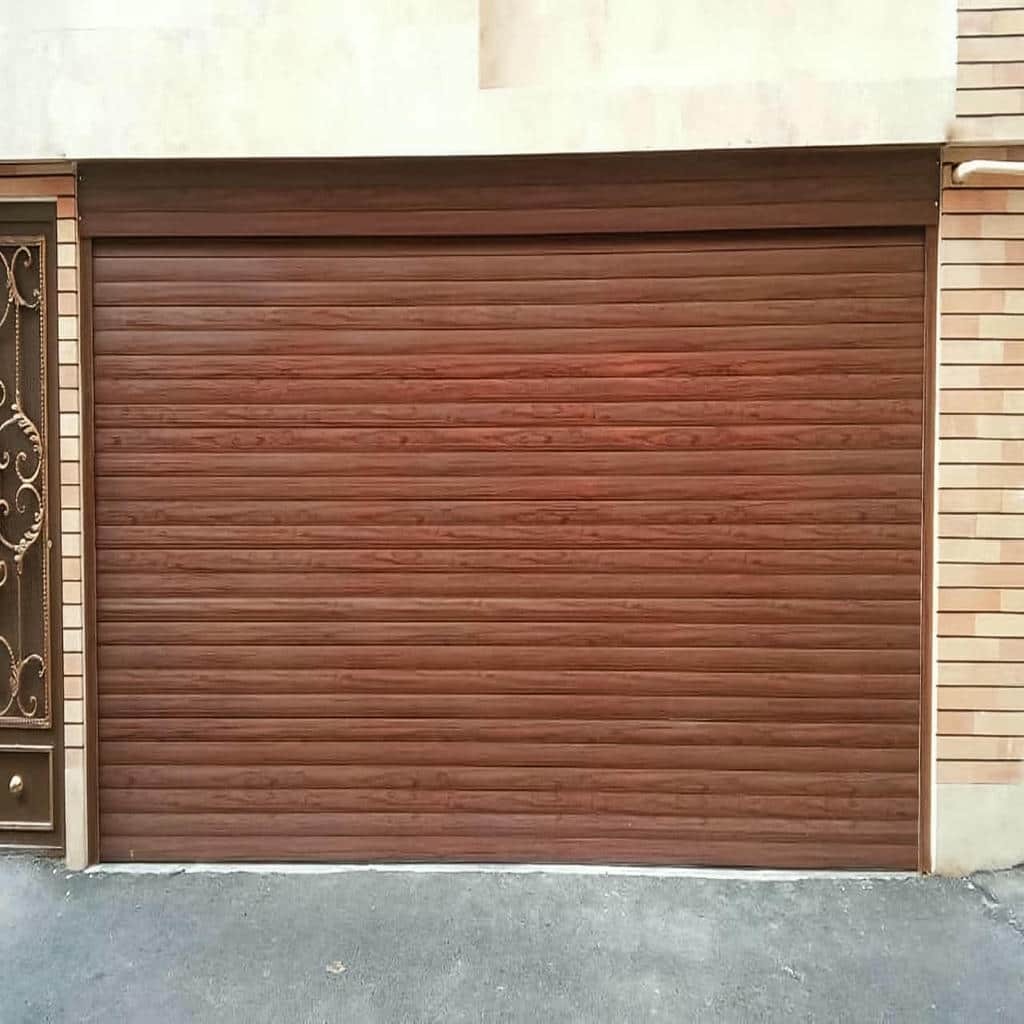 تولید کرکره برقی ویلا ریموت دار با تیغه هماهنگ با نما